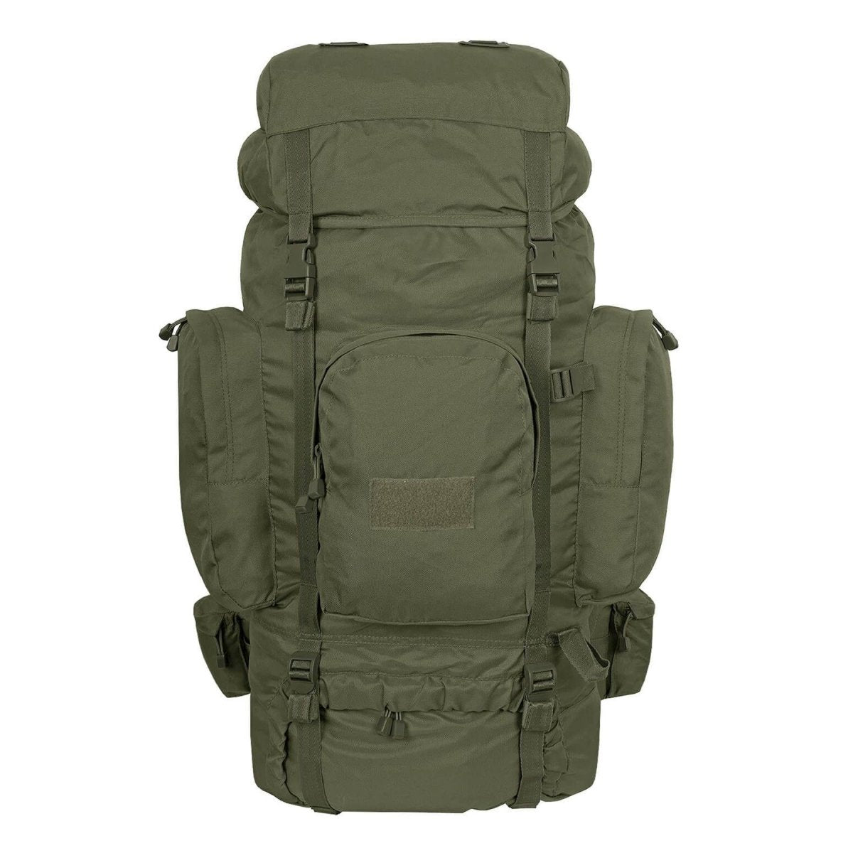Mil-Tec Recom Hocking Rucksack Mochila táctica Trekking Daypack Olive 88L grande