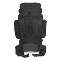 Mil-Tec Recom Mochila táctica de senderismo Rucksack Trekking Daypack grande 88L Negro