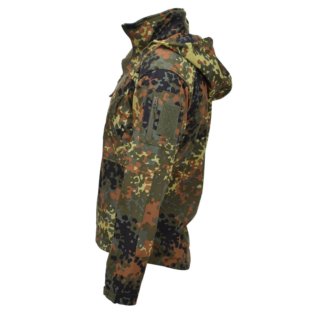 Mil-Tec Softshell Jacket Scu 14 Alemán Flecktran CAMO Outking Searrina