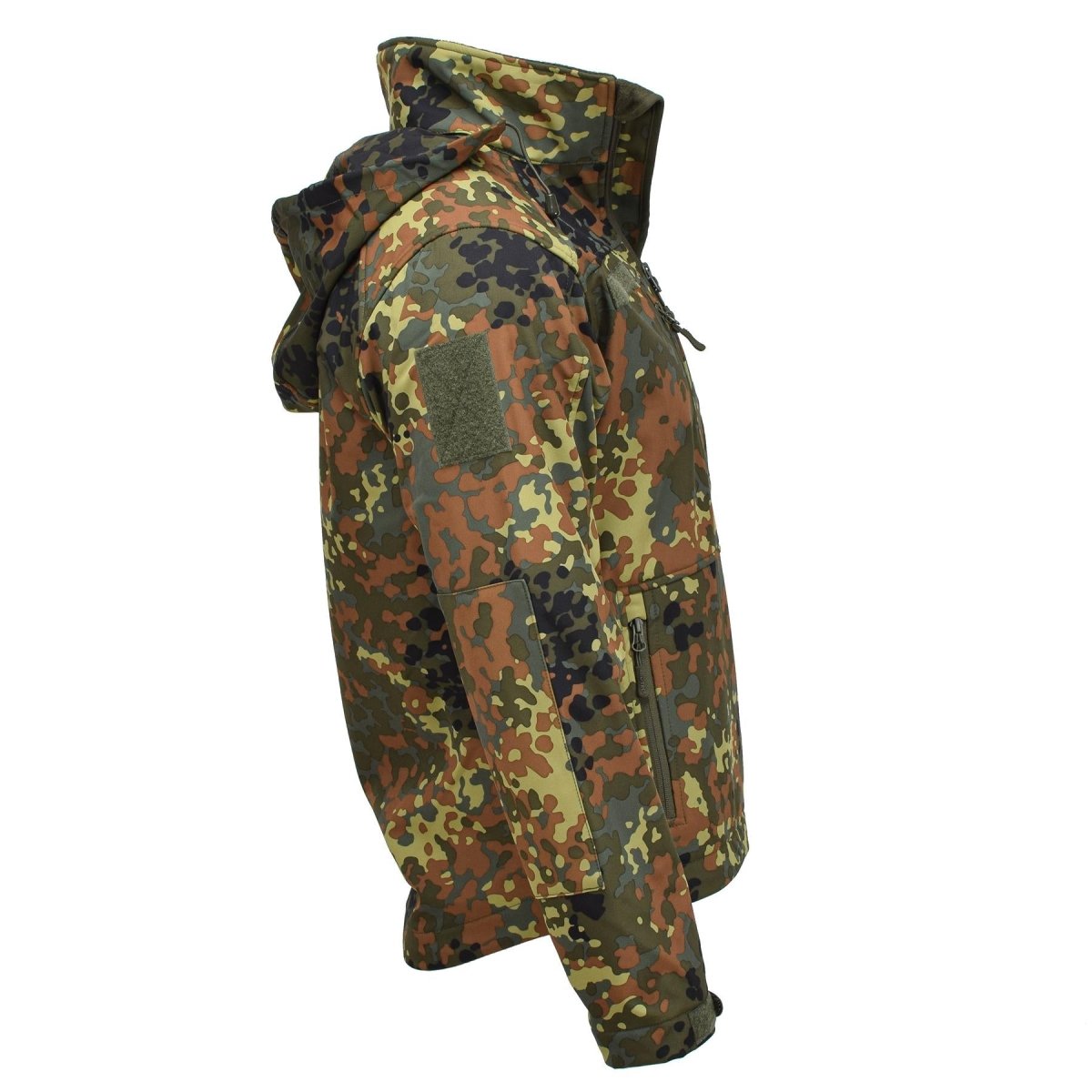Mil-Tec Softshell Jacket Scu 14 Alemán Flecktran CAMO Outking Searrina