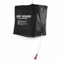 Mil-Tec Bolsa de ducha solar 40L Camping Senderismo Ducha portátil al aire libre Negro