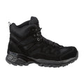 Botas de escuadrón Mil-Tec Botridas Mid-Round Sole Camping Footwear de gamuza negra al aire libre