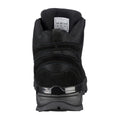 Botas de escuadrón Mil-Tec Botridas Mid-Round Sole Camping Footwear de gamuza negra al aire libre