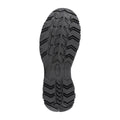 Botas de escuadrón Mil-Tec Botridas Mid-Round Sole Camping Footwear de gamuza negra al aire libre
