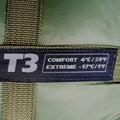 MIL-TEC Tactical 3 Bacilo de dormir Teclón Aislamiento de termolita recubierta de teflón oliva