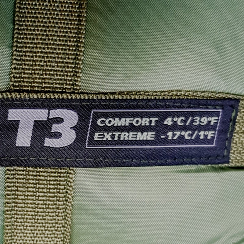 MIL-TEC Tactical 3 Bacilo de dormir Teclón Aislamiento de termolita recubierta de teflón oliva