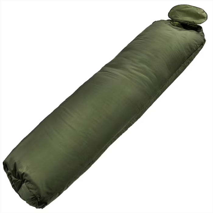 Saco de dormir MIL-TEC TACTICAL 4 Aislamiento Thermolite recubierto de teflón Oliva - GoMilitar