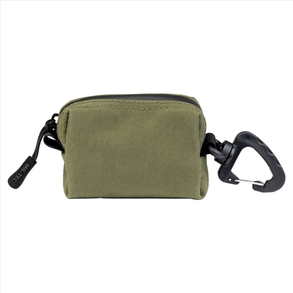 Bolsa táctica para auriculares MIL-TEC, accesorio de mosquetón con cremallera 700D, utilidad