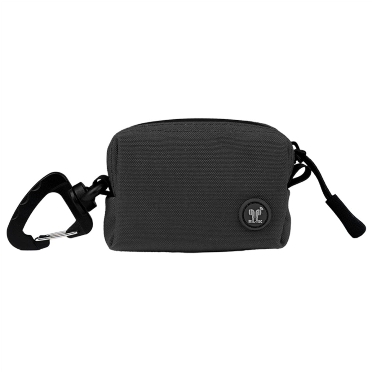 Bolsa táctica para auriculares MIL-TEC, accesorio de mosquetón con cremallera 700D, utilidad
