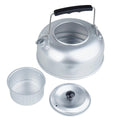 MIL-TEC Teakettle Aluminio Ligero Ligero de 800 ml Campando al aire libre