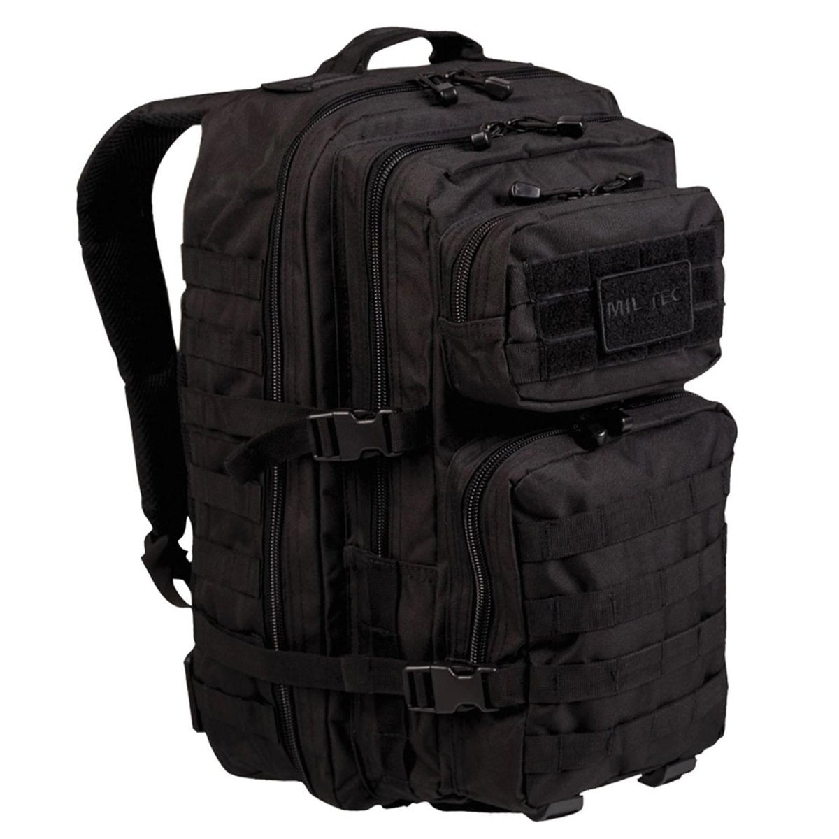 MIL-TEC ASAULTA U.S. 36L Mochila Trekking Rucksack Servicio de senderismo al aire libre Negro