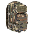 MILLA MIL-TEC ASAULTA DE ASAULTA MARCA TÁCTICA 20 PLANTILLOS CHIVING Trekking Woodland Daypack