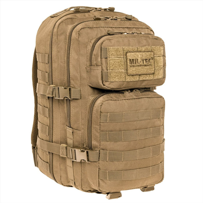 Mochila táctica MIL-TEC US Assault 36L con hombros acolchados y ergonómicos - GoMilitar