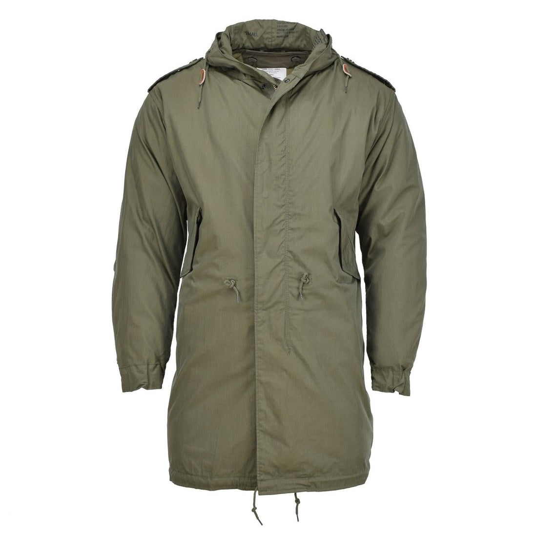 MIL-TEC Estilo militar de EE. UU. M51 Parka encapuchada Liner desmontable Olive New