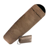 MIL-TEC Saco de Dormir Impermeable y Transpirable Funda Laminada de 3 Capas Coyote