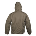 Mil-Tec Chaqueta de combate de invierno Anorak táctico Forro polar A prueba de viento Oliva