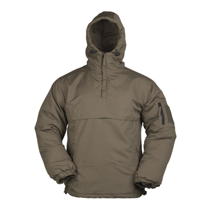 Mil - Tec Chaqueta de combate de invierno Anorak táctico Forro polar A prueba de viento Oliva - GoMilitar