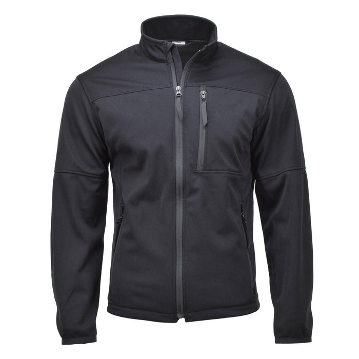 Chaqueta cortavientos estilo militar cortavientos gore - tex membrana impermeable negro - GoMilitar