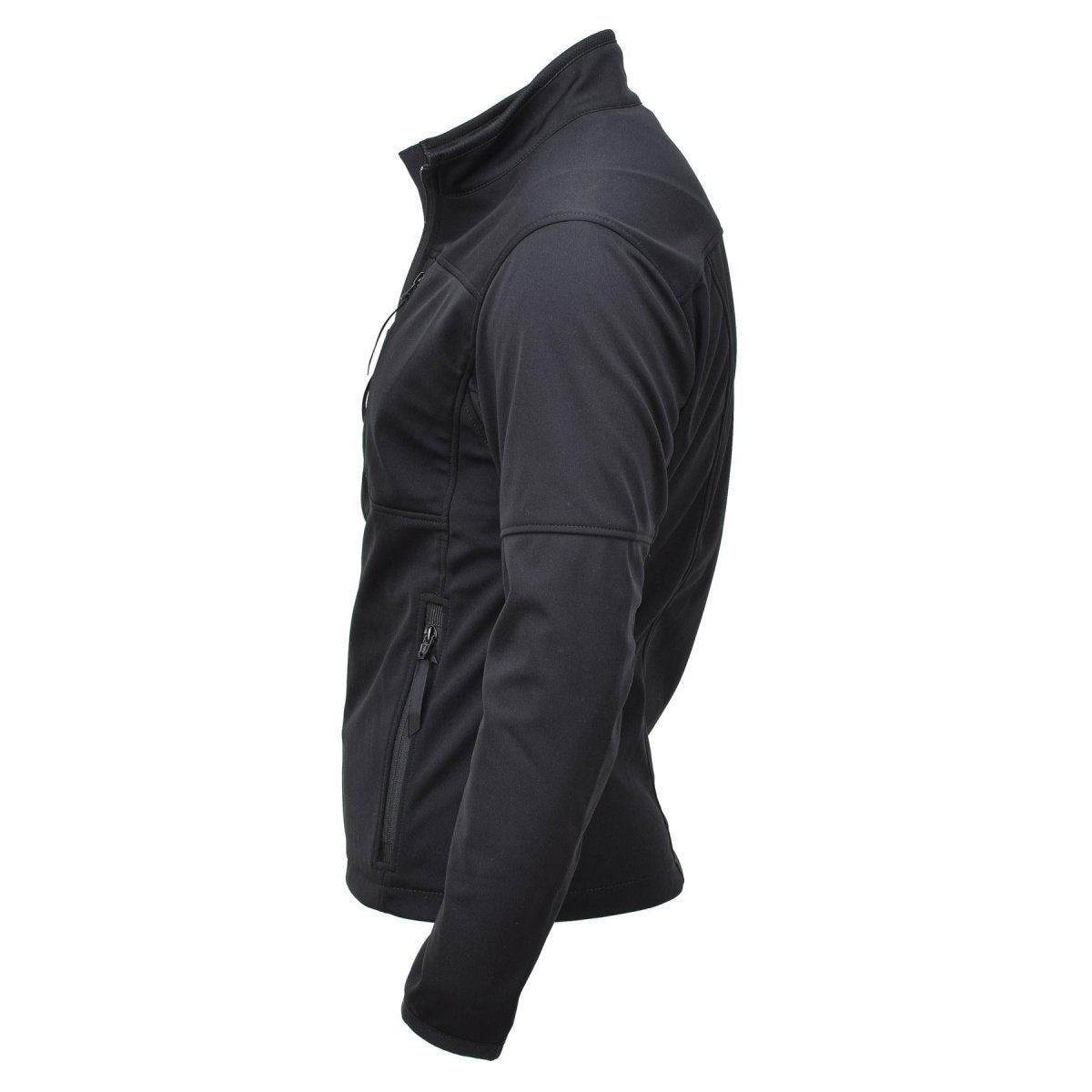 Chaqueta de viento de estilo militar a prueba de viento gore-tex membrana impermeable negro