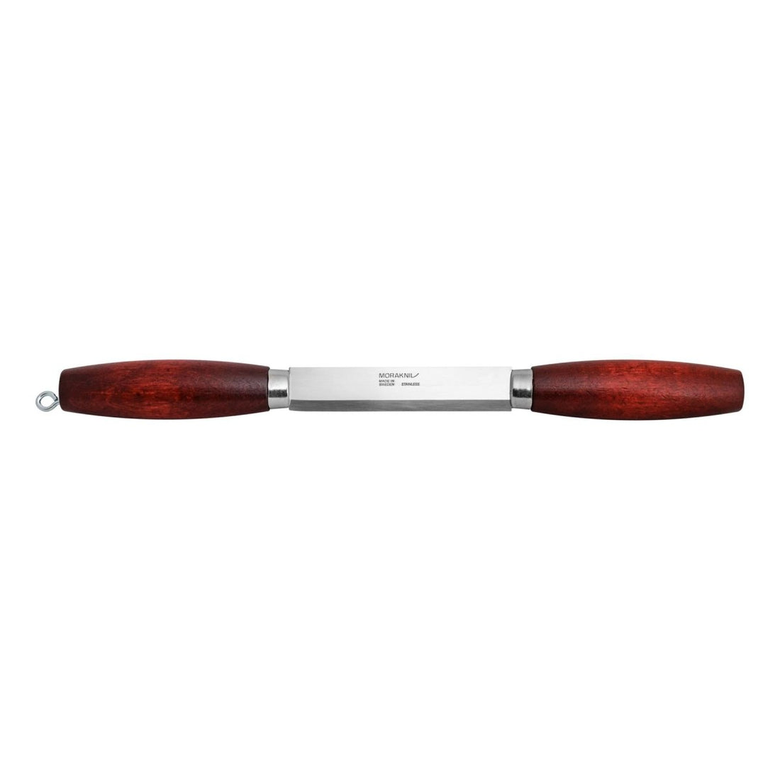 Morakniv clásico cuchillo divisor de madera rojo manijas de abedul de acero inoxidable reciclado