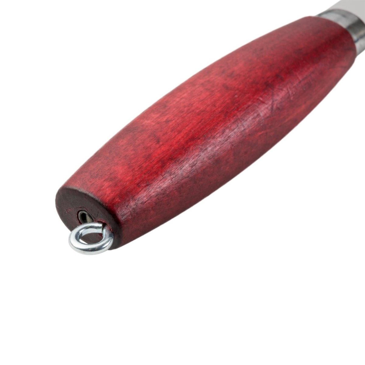Morakniv clásico cuchillo divisor de madera rojo manijas de abedul de acero inoxidable reciclado