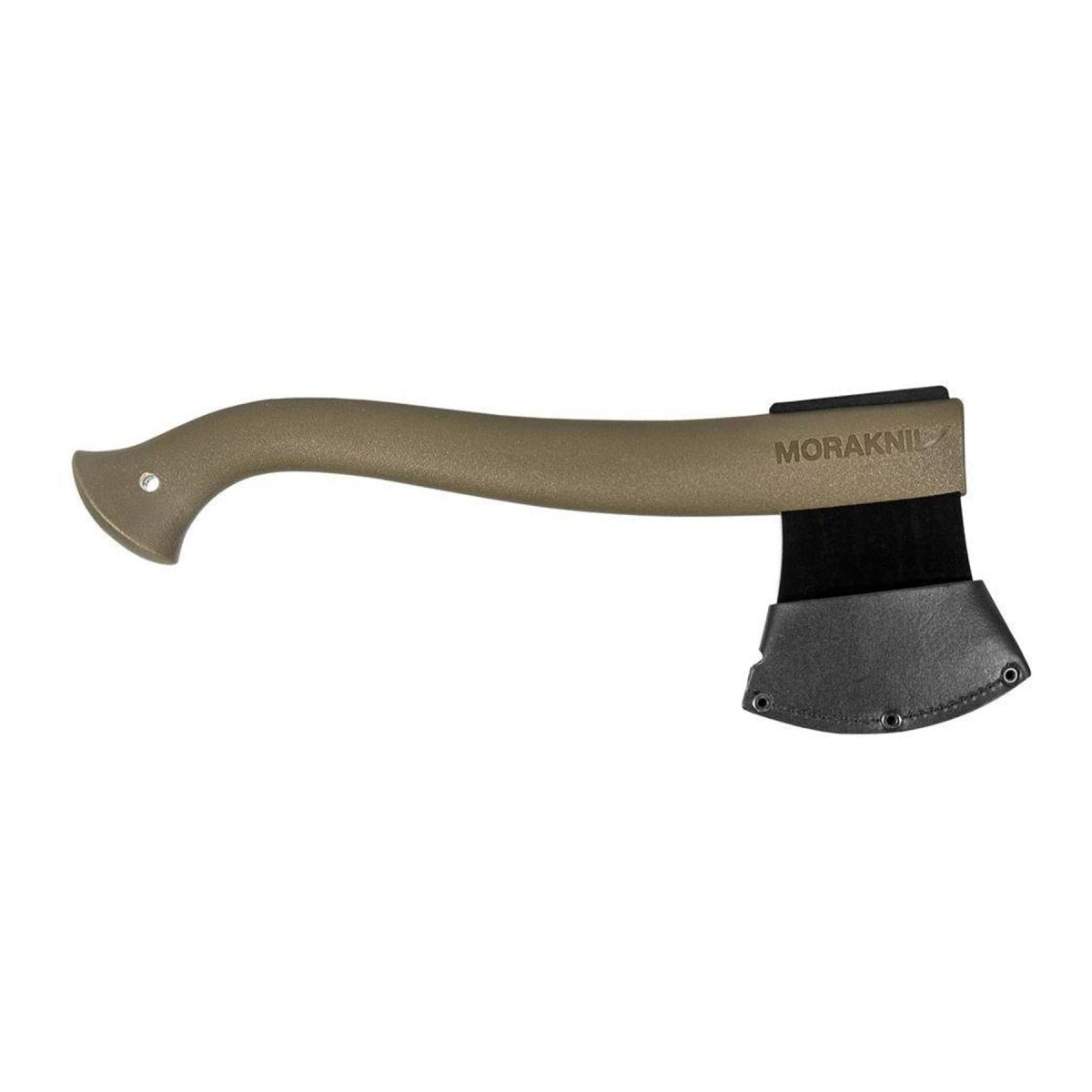 Axe liviano Morakniv 1991 Bushcraft Hatchet Boron Steel Head Seas de cuero