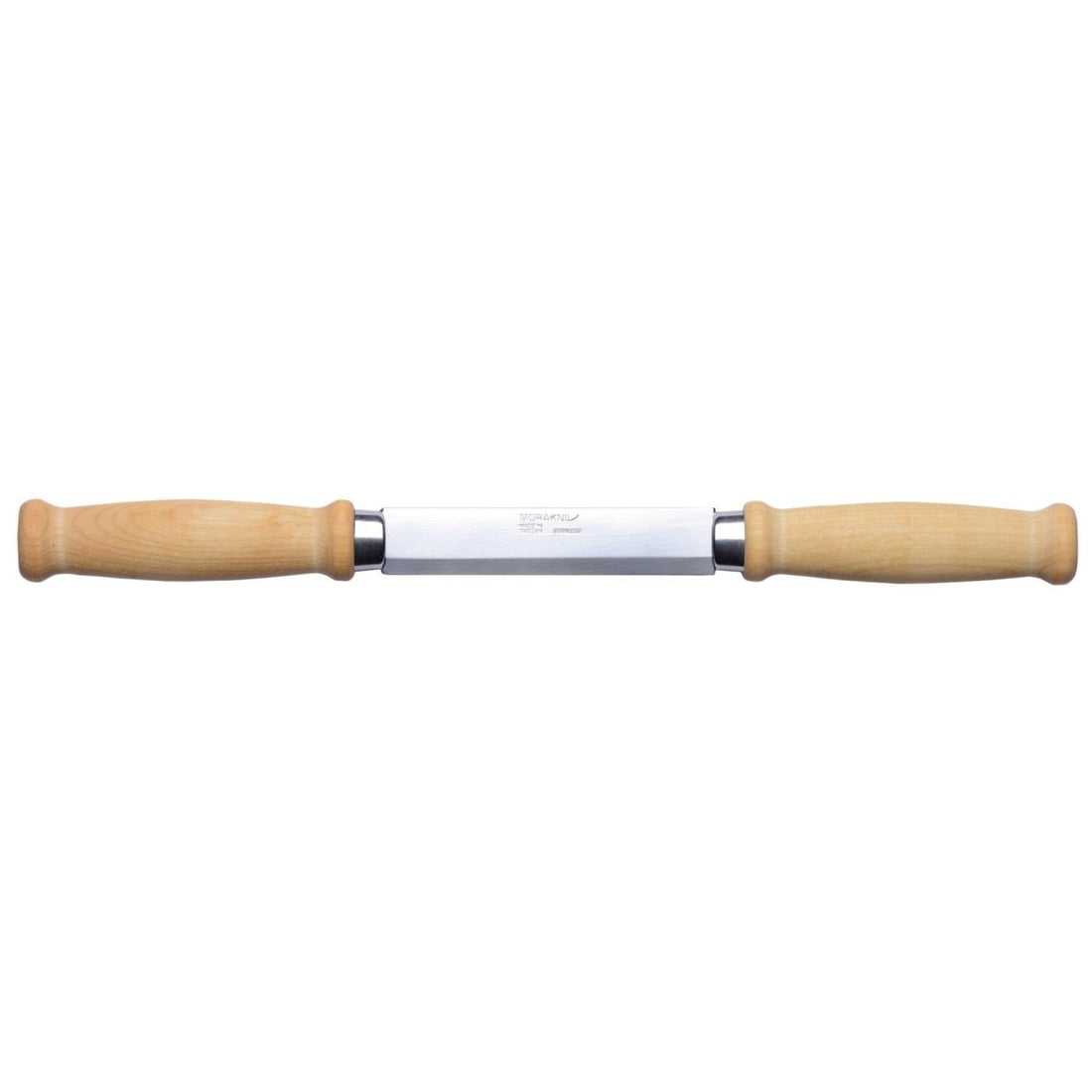 Morakniv madera dividida cuchillo sueco 220 manijas de madera de abedul de cabañas