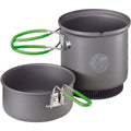 Optimus Crux Weekender. Cocina Sistema de tazas de tazas para acampar Cocina de caminata