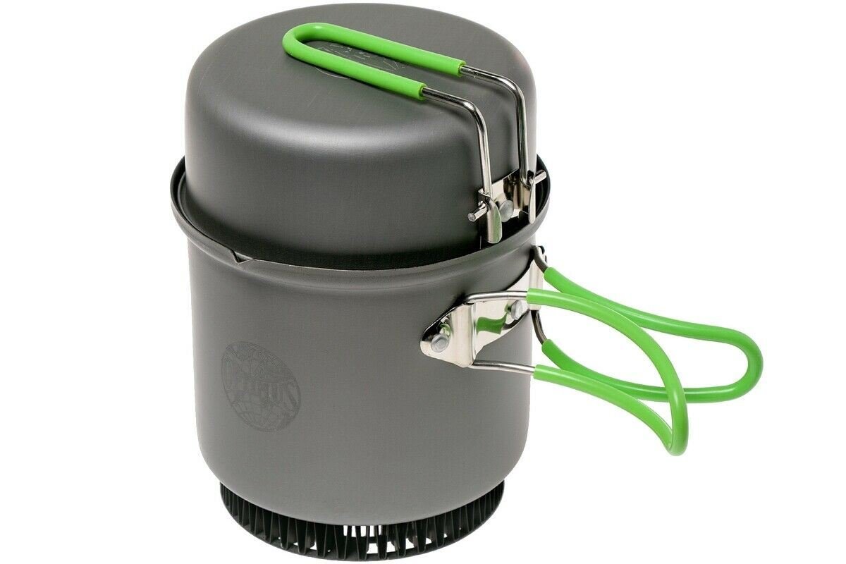 Optimus Crux Weekender He Cook System Stufing Camping Senderismo de senderismo Burner de quemadores