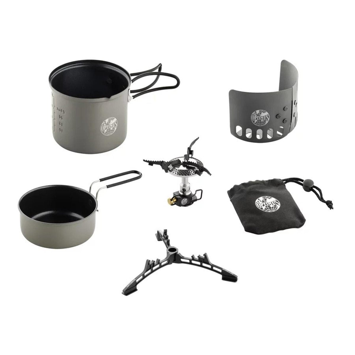 Optimus Elektra Fe Sistema de cocción para acampar Cocina al aire libre Batinero Remonía