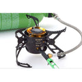 Optimus Nova Stove Multi Combustible Expedición Compacta Base de peso ligero Camp Woods
