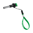 Optimus Sparky handheld piezo starter lighter with green lanyard for outdoor camping stove ignition.