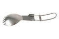 Optimus titanium spork ultra liviano plegable senderismo mochilado supervivencia