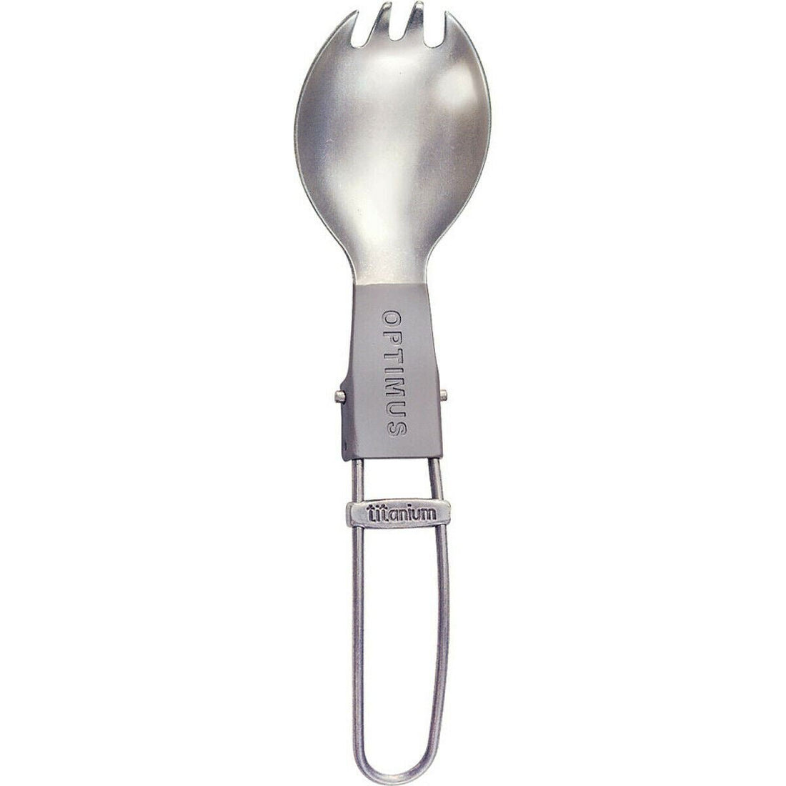 Optimus titanium spork ultra liviano plegable senderismo mochilado supervivencia