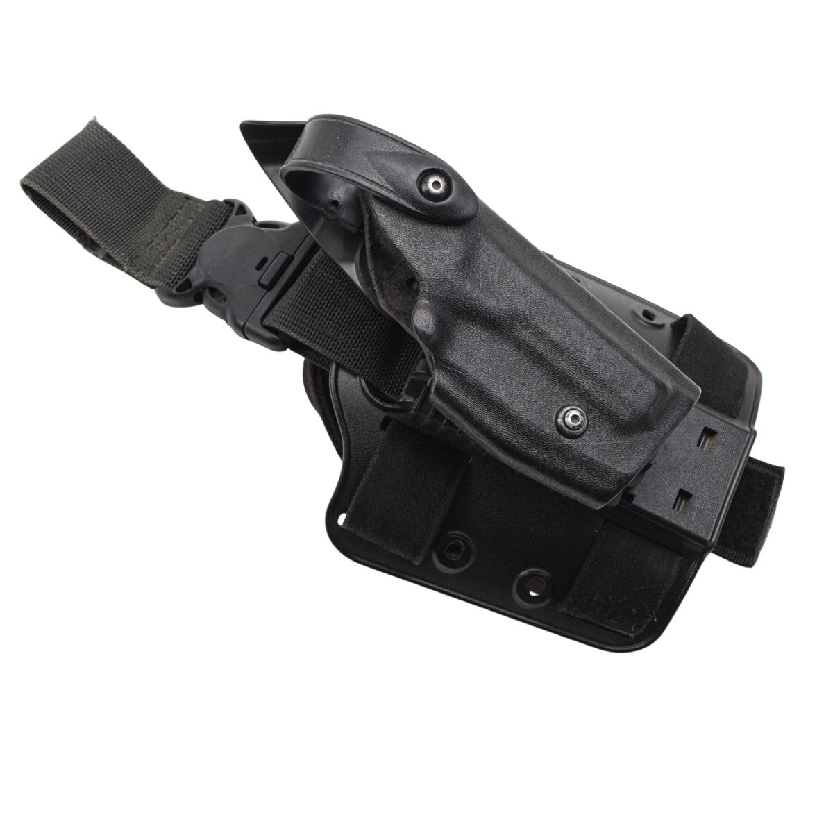Sistema de bloqueo automático de la funda de la plataforma de la pierna militar estadounidense original