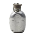 Original del ejército austriaco Cantina Mastador de aluminio Tornillo de plástico Tapa Militar