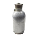 Original del ejército austriaco Cantina Mastador de aluminio Tornillo de plástico Tapa Militar
