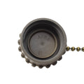 Original del ejército austriaco Cantina Mastador de aluminio Tornillo de plástico Tapa Militar