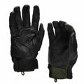 Guantes tácticos de combate del ejército austriaco original de cuero Guantes militares Nomex