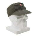 Gorra de combate KAZ03 original del ejército austríaco Ripstop militar emitida en color oliva usada