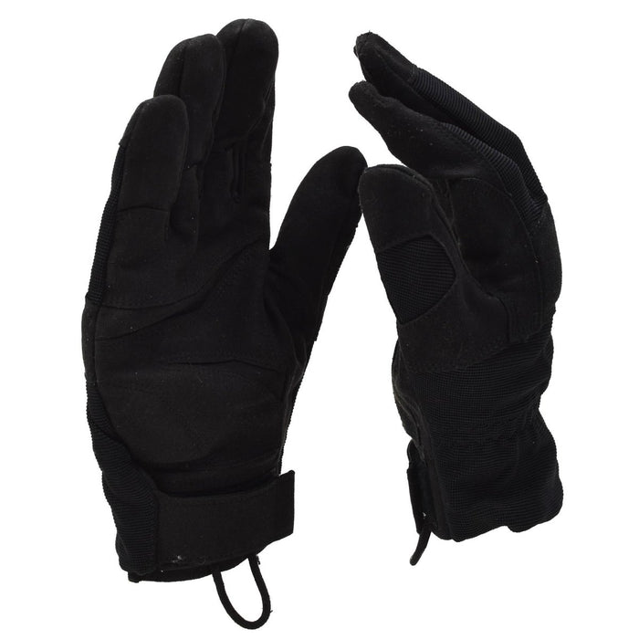 Guantes de combate tácticos originales del ejército austríaco Tiro militar al aire libre Negro - GoMilitar