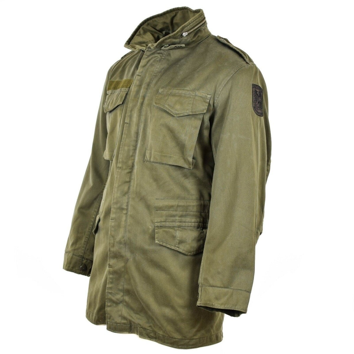 Combate del ejército BH de BH original Austriaco M65 Jacket OD Military Olive Drab Parka