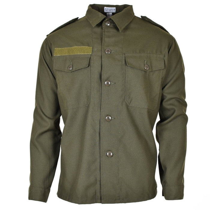 Camisa de combate original del ejército austriaco BH verde oliva militar BDU Field NUEVO - GoMilitar