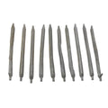 Estacas militares originales de aluminio para tienda de campaña, estacas de acampada, 10 unidades, 26 cm