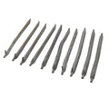 Estacas militares originales de aluminio para tienda de campaña, estacas de acampada, 10 unidades, 26 cm