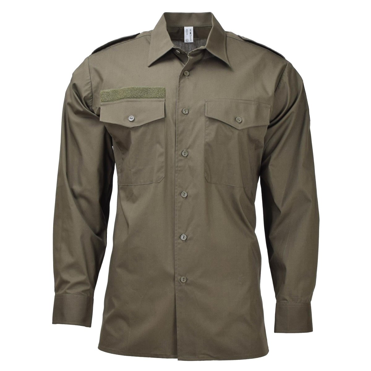 Servicio clásico de camisas de oliva de las fuerzas armadas militares originales