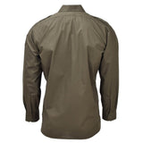 Servicio clásico de camisas de oliva de las fuerzas armadas militares originales