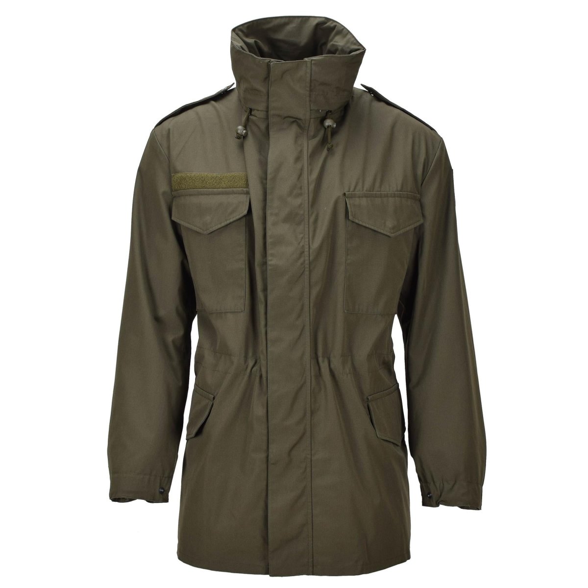 Oliva de membrana de membrana simpatizante de combate militar austriaca M65 original