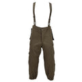 Pantalones de invierno militares austriacos originales con aislamiento repelente al agua color oliva