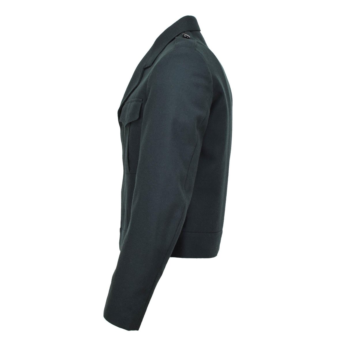 Tropas de campo de chaqueta de blusa del ejército belga original lana casual bluson verde nuevo